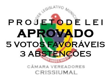 Aprovado votos