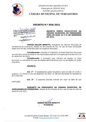 Decreto 009-2021