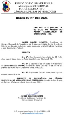 Decreto 008-2021