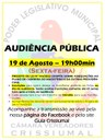 AUDIENCIA PUBLICA - PROJETO DE LEI 144/2022