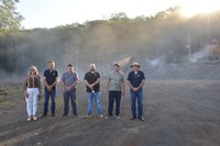 INAUGURAÇÃO NOVO BRITADOR DA PEDREIRA MUNICIPAL